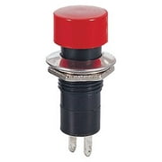 CES SPST Push Button Switch RED MOMENTARY-ON Normally Open