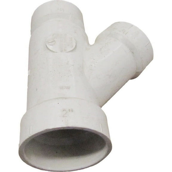 2" x 1 1/2" x 1 1/2" Wye PVC DWV