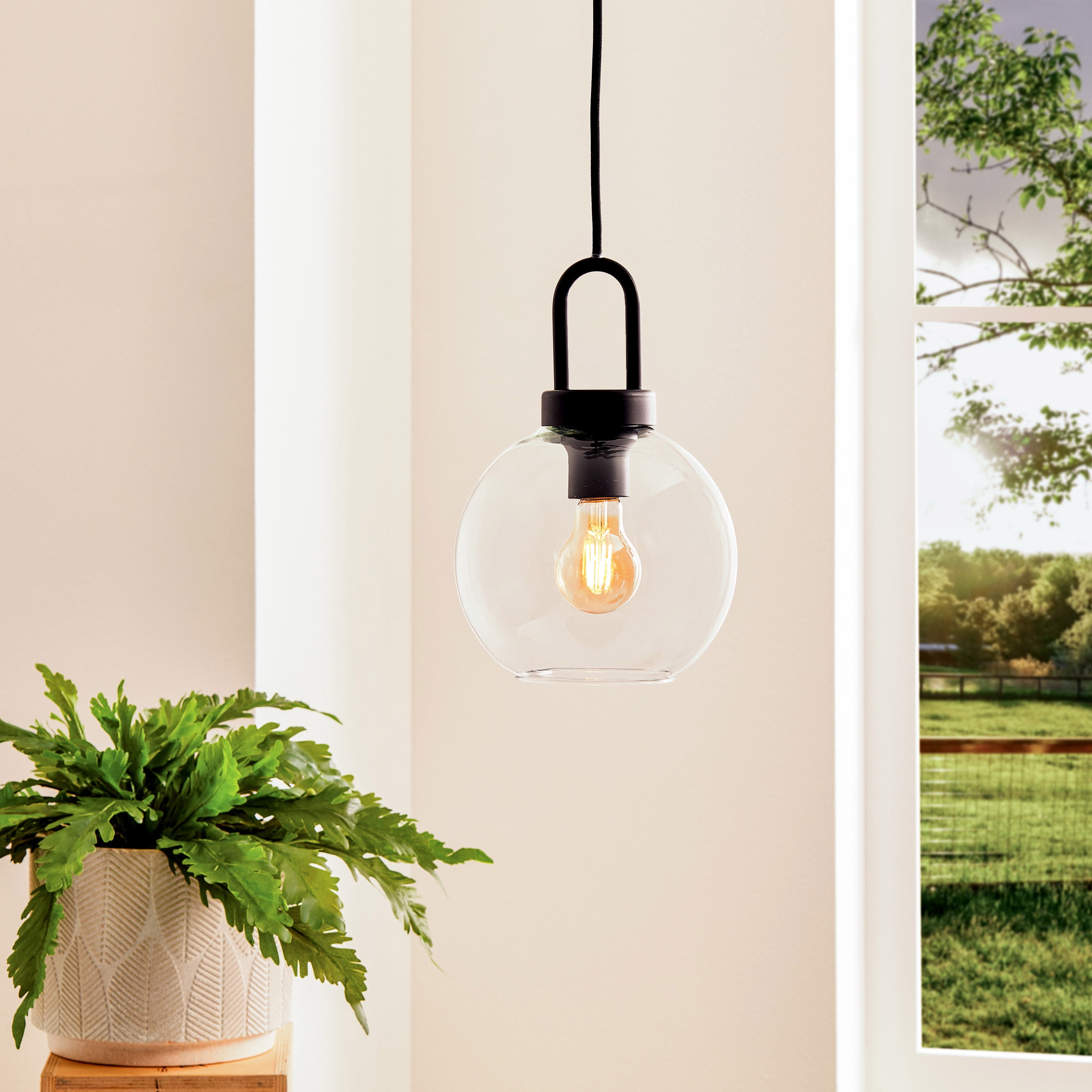 Better Homes & Gardens LED Vintage Light Bulb, A19 40 Watts Amber Classic Filament, E26, Dim - 4 Pk