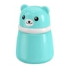Sanume 1Pcs Cartoon Bear Baby After-Bath Powder Puff Kit Container Dispensor Case | Bpa Free