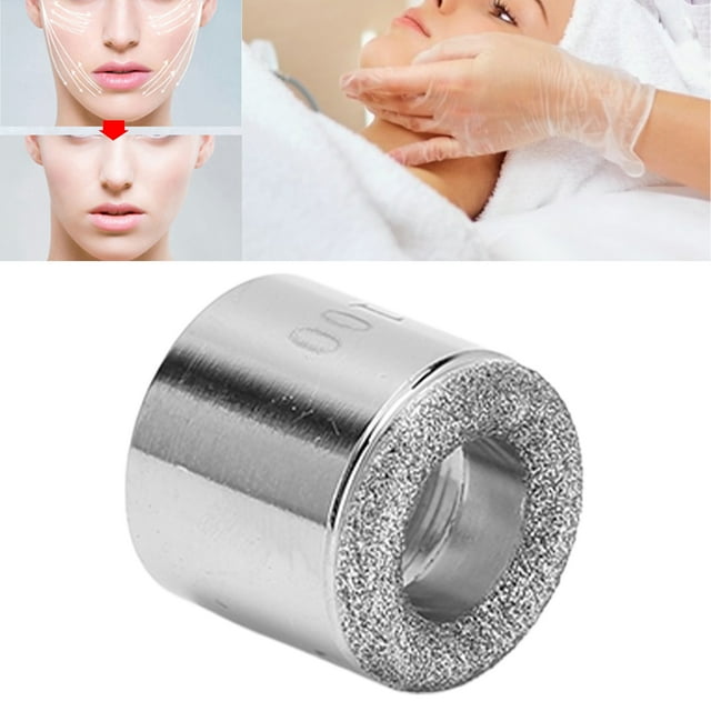 Tête de Dermabrasion, Embout Flexible en Acier Inoxydable pour Machine de Beauté Microdermabrasion