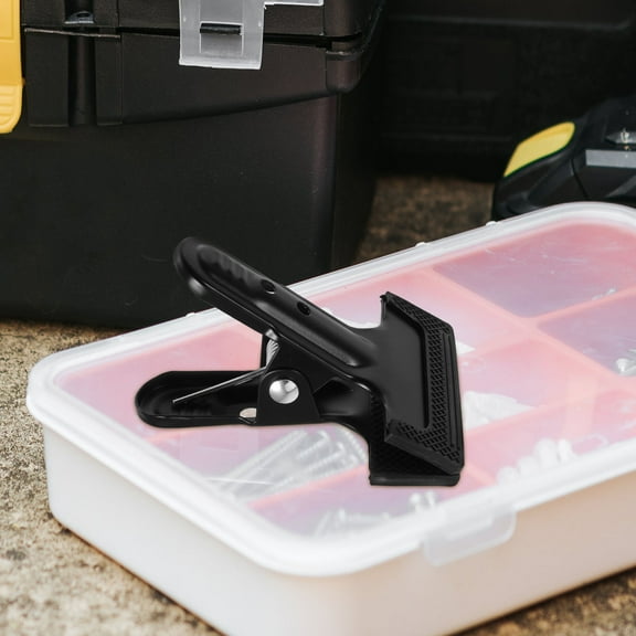 GOOHOCHY Heavy Duty A Shaped Metal Lamp Holder Fixing Clip Wide Mouth Spring Clamps For Photography Backdrops Woodworking Home Improvement Projects