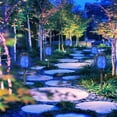 thumbnail image 2 of Linterna solar COCOMOX azul, paquete de 8 unidades, decoración de Halloween, 2 of 7