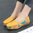 thumbnail image 6 of Sngxgn Women s Flats Breathable Comfort Slip-on Light Weight Walking Shoes(Yellow,39), 6 of 6