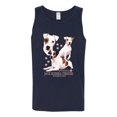 thumbnail image 2 of If It's Not a Jack Russell Terrier It's Just a Dog | Mens Dog Lover Graphic Tank Top, Navy, Large, 2 of 3