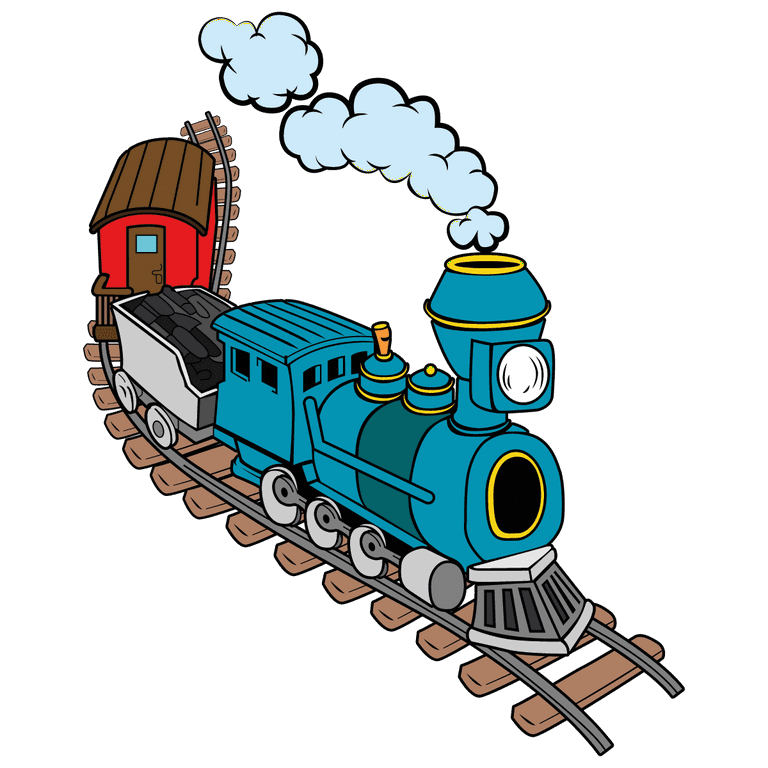 Train Smoke Clipart