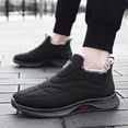 thumbnail image 4 of Botas Invierno Forrado De Piel Nieve Moda Hombres Zapatos Deportivos Casuales (40) Negro DQrwqpou Tenis De Mujer Tenis De Hombre, 4 of 8