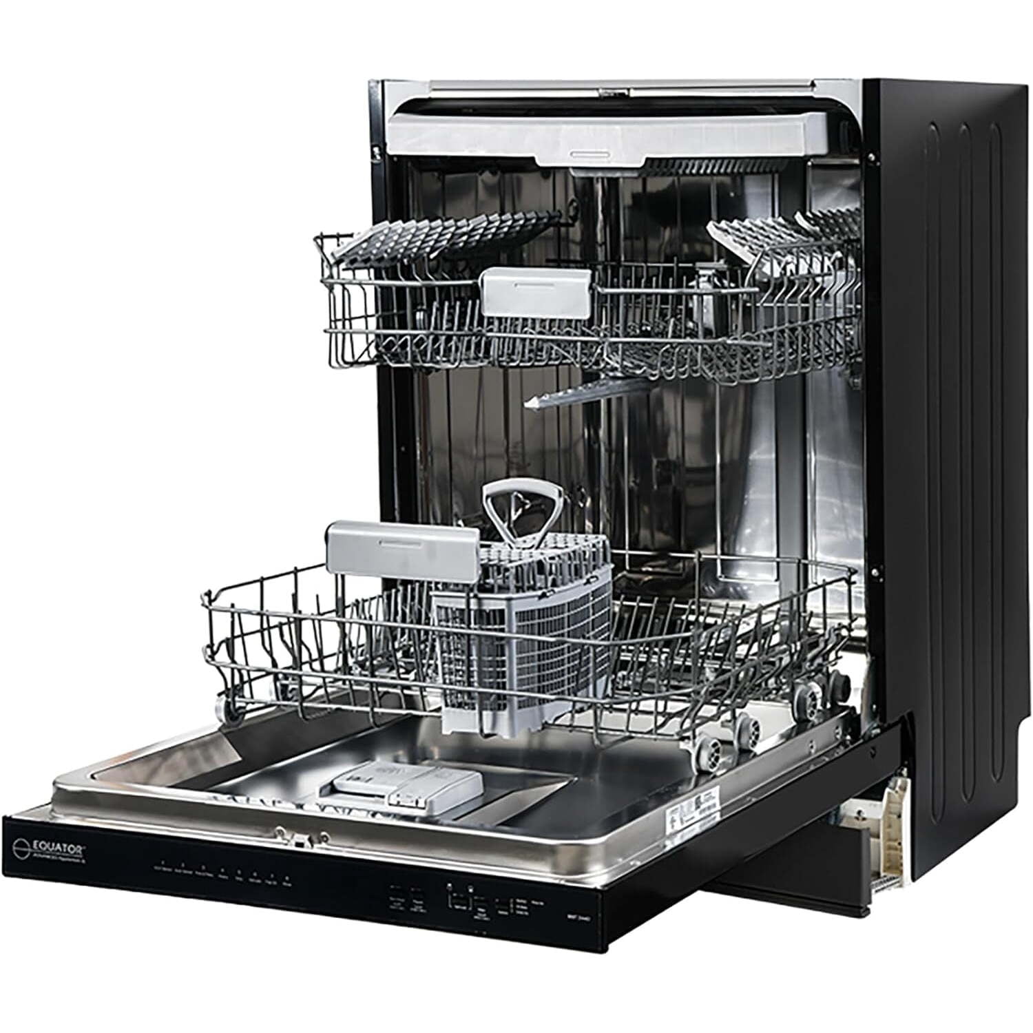 Equator 24 in Dishwasher Top Control 3 Rack 15 place 3.4g QUIET 51 dB 110V EStar