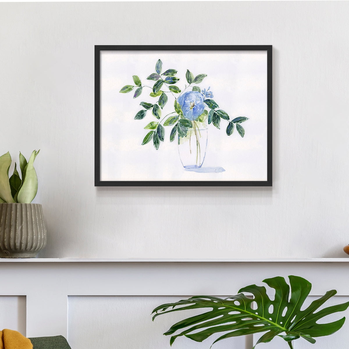 Rustic Simplicity I by Sally Swatland - Restickable Framed Giclée Print