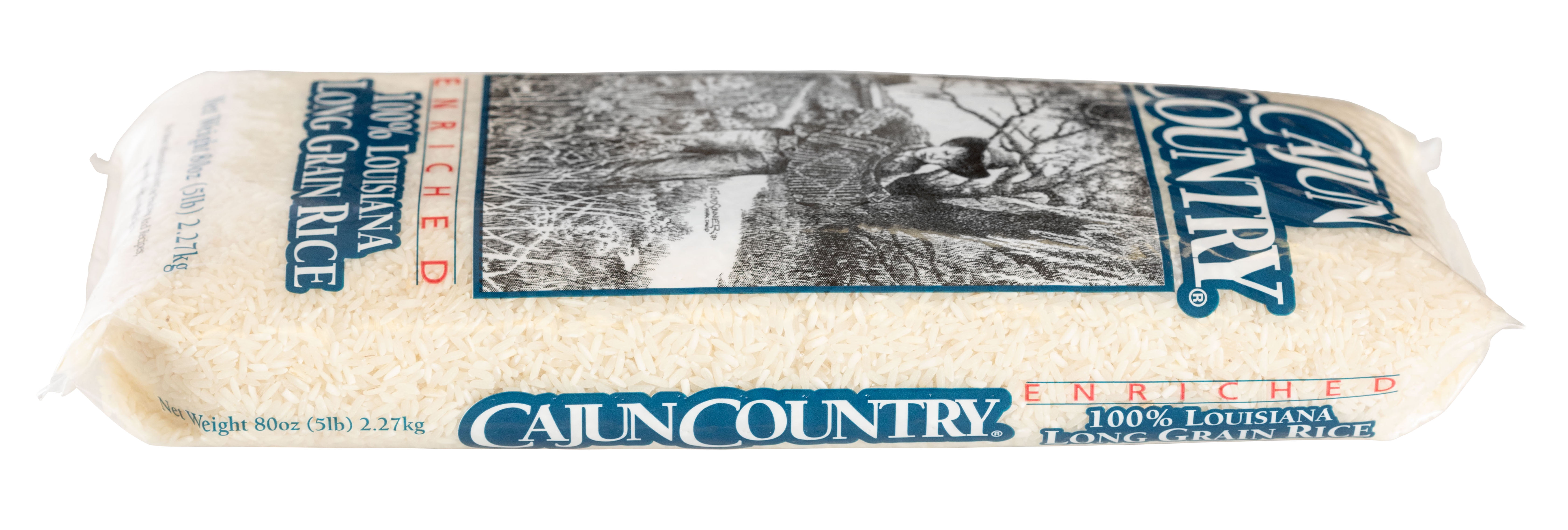 (3 pack) Cajun Country Enriched Long Grain Rice - 5lb