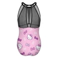 thumbnail image 5 of Hello Kitty Women's One Piece Swimsuit High Neck Tummy Control Swimwear Bathing Suit, 5 of 7
