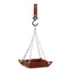 thumbnail image 1 of Comedero Para Pájaros De Cuero, Comedero Colgante Para Pájaros Para Patio Exterior, Cadena Metálica, Comedero Para Pájaros De Cuero, Decoración Para Jardín, 1 of 5