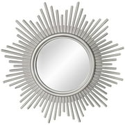 Wall Round Mirror,Round Mirror Wall Hanging bathroom mirror, wall Hanging bathroom Flower mirror,Vanity Wall Mirrors Decorative, Entryways A