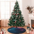 thumbnail image 7 of Picia Cosmic Paint Swirl Print Christmas Tree Skirt , Christmas Tree Skirt Ornaments for Merry Christmas Holiday Party Decorations Indoor Outdoor-48", 7 of 7