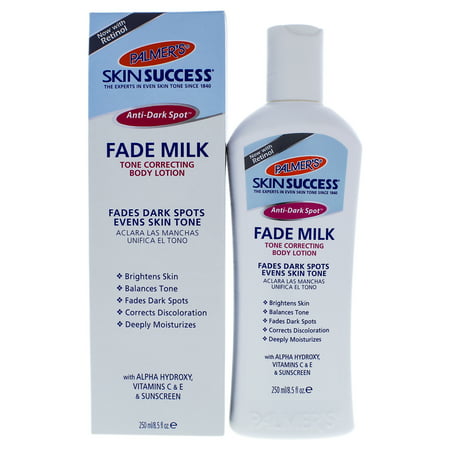 Palmer's Skin Success Anti-Dark Spot Fade Milk Tone Correcting Body Lotion, 8.5 fl (Best Body Bleaching Lotion)