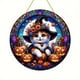 thumbnail image 2 of Kitty Witch Halloween Pendant Acrylic Halloween Hanging Decoration Flat Display For Window Hanging, 2 of 5