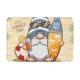thumbnail image 1 of Balery Hello Summer Cute Gnome Felpudo de franela, resistente a las manchas y a la decoloración, para uso interior y exterior, fácil de limpiar, 40 x 60 cm, 1 of 7
