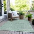 thumbnail image 3 of Dalyn Rugs Machine Washable Indoor/Outdoor Chantille Teal 8' x 10' Rug, 3 of 9