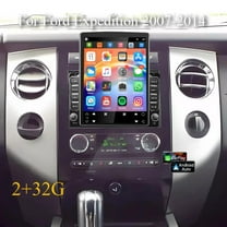 Molaner Android 15 Car Stereo Radio Fit for Ford Expedition 2007-2014 9.7" Touch Screen Car Radio Multimedia Player Fit for Wireless Carplay & Android Auto WiFi Bluetooth GPS, 2 32G