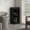 Black, variant on 46" 3-Tier Liquor Cabinet with Corner Layout / Durable, Organized Storage in Dining Room