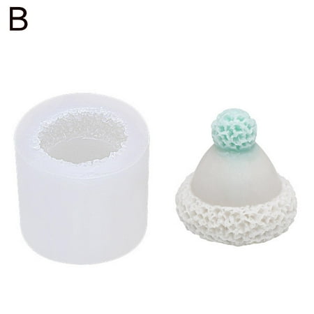 

Christmas Cute Hat Shape Cake Silicone Mold Party Fondant Chocolate Candy V1M2
