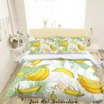 thumbnail image 2 of 3D Yellow Banana Pattern Quilt Cover Set Bedding Set Pillowcases 58, 2 of 2