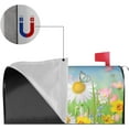 thumbnail image 3 of Spring Flowers and Butterfly Mailbox Covers Magnetic Waterproof Chamomile Floral Mail Cover Letter Post Box Wraps for Home Garden Yard Decor, 21x18 in, 3 of 6