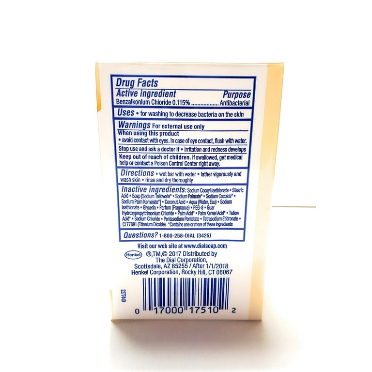 Dial Complete 2In1 Moisturizing Antibacterial Beauty Bar Manuka Honey 3 Bars Walmart