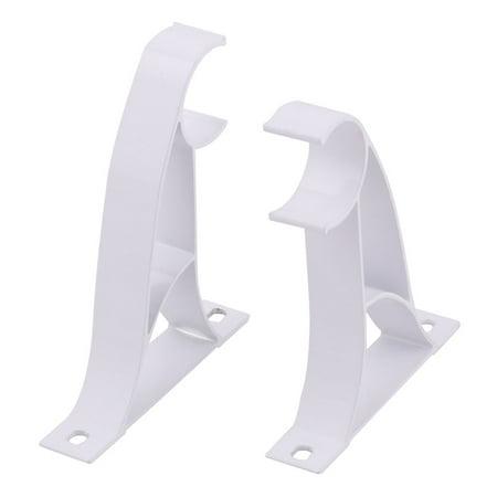 Window Drapery Curtain Rod Pole Hanging Hook Wall Bracket
