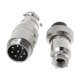 thumbnail image 5 of Conector macho de aviación Gx16 con conector hembra de 2/3/4/5/6/7/8 pines, 5 of 5