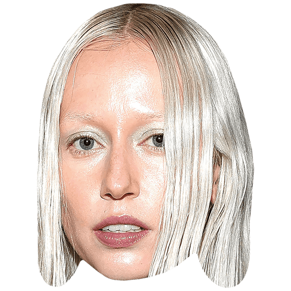 Lara Violetta (Long Hair) Big Head. Larger than life mask.