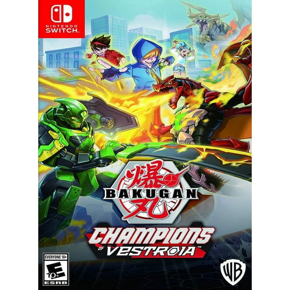 Restored Bakugan: Champions of Vestroia (Nintendo Switch, 2020) Battle Game (Refurbished)