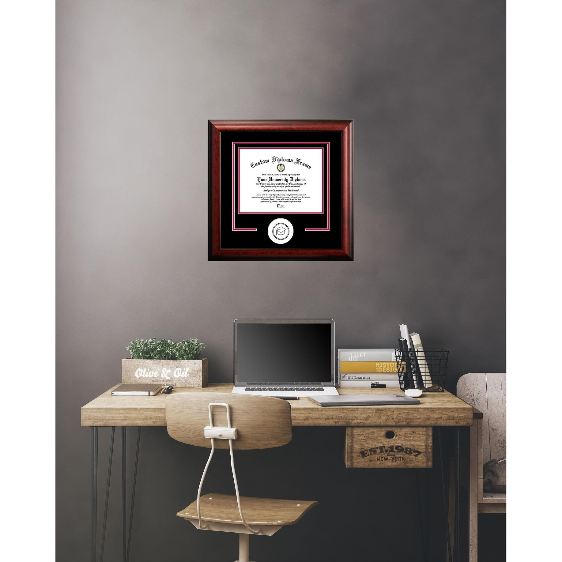 University Frames Baylor University Bears 14w x 11h Spirit Diploma Frame