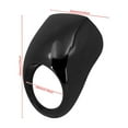 thumbnail image 2 of Front Gloss Black Headlight Fairing Cowl Cafe Racer For Harley Sportster Dyna FX, 2 of 9