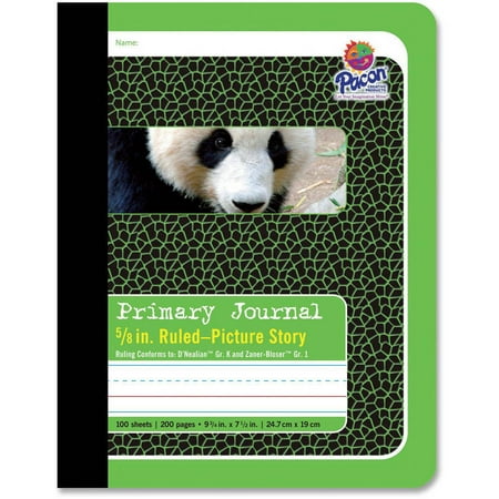 Pacon Primary Composition Book with Picture Story Space, 9.75