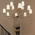 thumbnail image 3 of 52518BNB Kichler Lighting Pallas - 12 Light Chandelier In Traditional Style-23 Inches Tall and 42.75 Inches Wide-Brushed Natural Brass Finish, 3 of 9