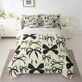 thumbnail image 2 of Homewish Cartoon Ribbon Bow Knot Twin Bedding Sets 7-Piece for Kids Children,Dreamy Princess Bedding Comforter Set Microfiber,Cute Bow-Tie Breathable Sheet Sets,Ultra Soft Home Decor,Reversible, 2 of 8