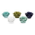 thumbnail image 1 of April Flowers Ceramic Votives - Ast 5, 1 of 6
