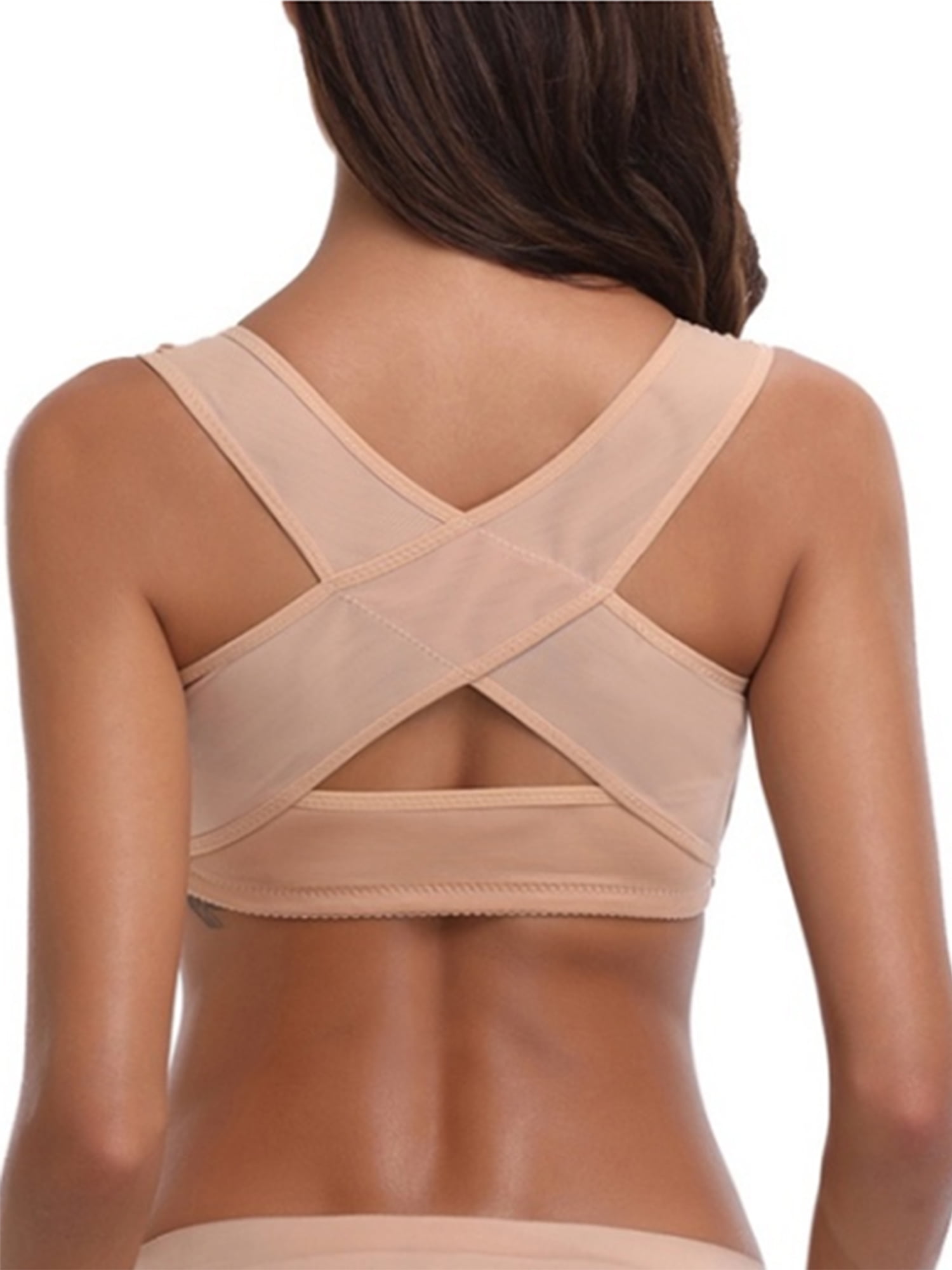  Lelinta Women Breast & Back Support Belt Chest Holder Support  Posture Corrector Body Shaper Corset Upper Shoulder Brace : Health &  Household