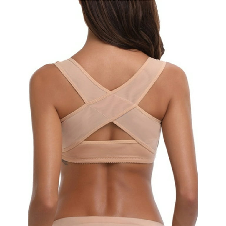 Generic Women Adjustable Shoulder Back Support Belt Vest Bra