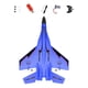 thumbnail image 1 of Avión RC EVA de control remoto, avión de 2 canales, juguetes voladores para exteriores, anticolisión Azul, 1 of 9