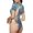 Cute Cloud Cat, variant on Cute Cloud Cat Womens One Piece Swimsuits Modest Tummy Control Bathing Suits Lace Up Slimming Swim Suit-X-Large