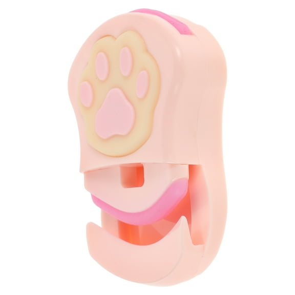 OULII Portable Cat Paw Eyelash Curler Set Pc Silicone Gentle on Lashes