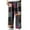 1#Red, variant on Ftwytp Mens Cotton Hemp Beach Trousers Plaid Check Pants Hippie Costume Yoga Pants Plaid Check Pants Baggy Streetwear Wide Leg Trousers Straight Legs Trousers