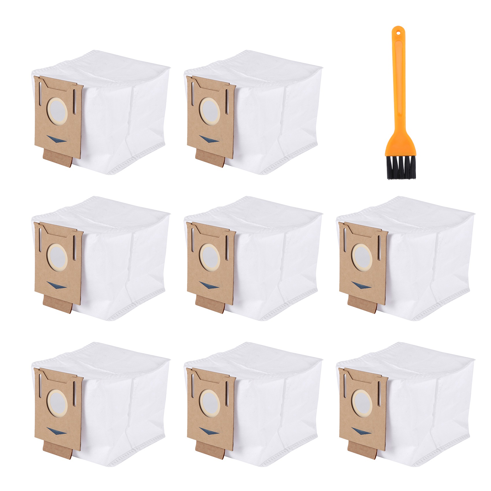 8 Pack Dust Vacuum Bags 2.5L for Ecovacs DEEBOT OZMO T8 AIVI T8 Max T8  Series T9 Series N8 Pro Plus N8 Pro Robot Vacuum - Walmart.com