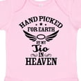 thumbnail image 4 of Inktastic Handpicked for Earth by My Tio in Heaven with Angel Wings Boys or Girls Baby Bodysuit, 4 of 5