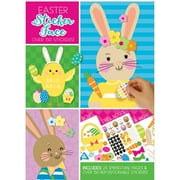 Bendon Easter Bunny Create a Face Sticker Activity Book, 24 Pages
