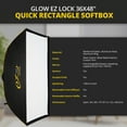 thumbnail image 6 of Glow EZ Lock 36x48" Quick Rectangle Softbox, 6 of 10