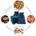 thumbnail image 1 of Bolsas de yute, 30 bolsas de regalo de yute con cordón de 10 x 14 cm para regalos, joyas, bodas, Navidad, manualidades (5 colores). Banban ZefeiWu 8390613068750, 1 of 1