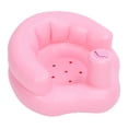 thumbnail image 1 of Baby Inflatable Seat Leakproof Foldable Built in Gas Pump PVC Infant Support Inflatable Chair, 1 of 4